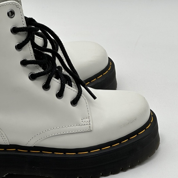 Dr Martens Womens Jadon Boot White Size US 7 M - Picture 6 of 16